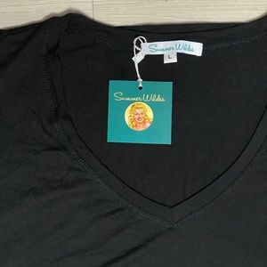 🖤 Summer Wildes Black Surfside Tee 🖤